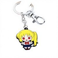 Porte-clés Percolour Anime BANANA FISH en alliage métallique, imprimé en typographie, figurines de cosplay, bijoux, accessoires cadeaux