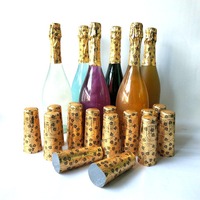 Capsules rétractables en aluminium écologiques avec bouchon verseur pour bouteilles de vin, personnalisables en plusieurs tailles et couleurs, directement de l'usine