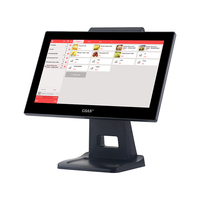 Terminal Punto de Venta GSAN con Pantalla Táctil de 15.6 Pulgadas, Caja Registradora de Escritorio con Sistema Windows y VFD en Venta