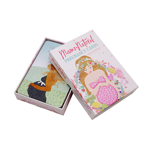 WJPC, venta al por mayor, tarjeta de afirmación de <span class=keywords><strong>amor</strong></span> propio positivo para mamá nueva, cubierta de lámina dorada, impresión personalizada, <span class=keywords><strong>cartas</strong></span> de oráculo de Tarot para mujer con caja - Product Image 2