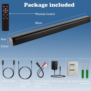 Samtronic <span class=keywords><strong>2023</strong></span> Offre Spéciale 2.0ch <span class=keywords><strong>barre</strong></span> <span class=keywords><strong>de</strong></span> <span class=keywords><strong>son</strong></span> tv haut-parleur <span class=keywords><strong>barre</strong></span> <span class=keywords><strong>de</strong></span> <span class=keywords><strong>son</strong></span> surround sans fil pour tv avec télécommande - Product Image 3