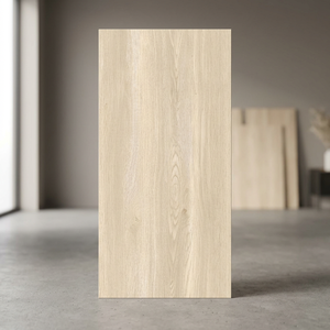 Azulejos de Porcelana Esmaltada Color Madera Marfil Eden, 600x1200mm 60x120cm, Azulejos para Piso y Pared con Diseño de Madera para Exteriores - Product Image 1
