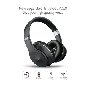 Auriculares Inalámbricos y con Cable B4, Compatibles con Reproducción <span class=keywords><strong>de</strong></span> Tarjetas TF, <span class=keywords><strong>Radio</strong></span> FM Integrada, Auriculares Bluetooth Plegables con Certificación CE, RoHS y FCC - Product Image 5