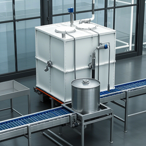 Réservoir de stockage d'eau rectangulaire en fibre de verre FRP de haute qualité 220v réservoir d'eau pliable d'assemblage multifonctionnel - Product Image 6