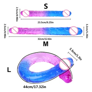 Nuevo Dildo Doble Vibrador para Mujer, Masajeador Lésbico Compartido, Masturbador Adulto Impermeable Recargable por USB de 10 Velocidades al por Mayor - Product Image 2