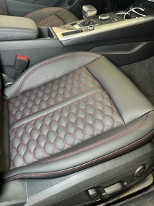 Fundas de Asientos Deportivos de Cuero para <span class=keywords><strong>Audi</strong></span> <span class=keywords><strong>A3</strong></span> S3 RS3 A4 S4 RS4 Avant Allroad <span class=keywords><strong>Sportback</strong></span> 8P 8V 8Y B6 B7 B8 B9 - Product Image 5