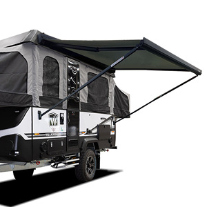 Remolques de viaje retráctiles montados lateralmente Wareda RV Camper van autocaravana caravana toldo <span class=keywords><strong>accesorios</strong></span> de camping - Product Image 1