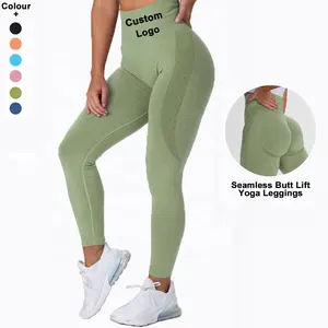 2022 Бесшовные штаны для йоги с высокой талией, леггинсы для подтяжки ягодиц для мужчин, леггинсы для контроля живота