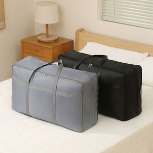 Sac de rangement pour couettes, grande capacité, épais et résistant, avec poignée portable, sac de déménagement, sac de voyage - Product Image 2