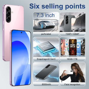 Toàn Cầu Màn Hình Cảm Ứng Vân Tay Mở Khóa Nhanh Chóng Sạc 7.3Inch 5G A56 Điện Thoại Với Dual Sim Thẻ - Product Image 5