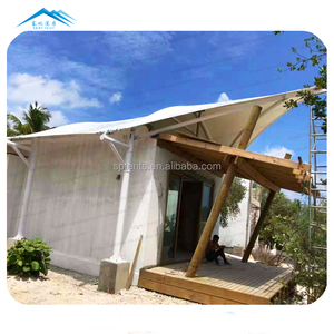 Fertighaus 5 X7 Meter Raumgröße Silikat platte Luxus Island Beach Zelt auf den Malediven - Product Image 6