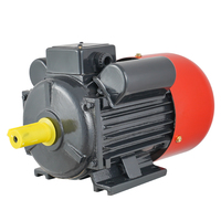 Moteur électrique monophasé asynchrone WEDO YL-712-4 2/4 pôles 0,37-2,2 kW 0,5-3 CV 220 V 50 Hz avec boîtier en fonte et double condensateur