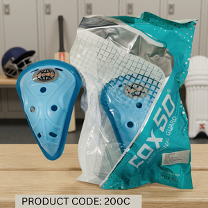 Protège-jambes en plastique pour le cricket – Équipement de protection pour l'entraînement sur terrain de sport – Ambidextre, épaisseur 50 mm - Product Image 1