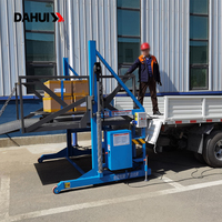 Nouvelle plateforme élévatrice hydraulique portable pour entrepôt, capacité 2-3 tonnes, pour petits cargaisons