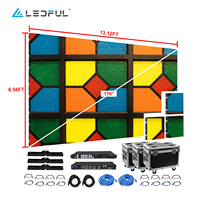 Écran LED grand format P1.5 pour scène, affichage couleur, événements, fêtes, panneaux d'affichage LED pour boîte de nuit, DJ, concert