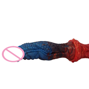 LUUK-consoladores de silicona de doble cabeza, Juguetes sexuales de estilo salvaje para mujeres y hombres, amor, <span class=keywords><strong>Sexo</strong></span> - Product Image 5