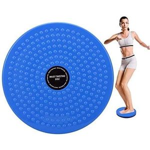 MD Blue ABS <b>Waist</b> Disc Trainer Board Body Building Twister Plate for Weight Loss and Foot Massage <b>Trimmer</b> - Product Image 1