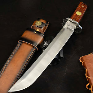 ขายตรงจากโรงงาน มีสินค้าในสต็อก Chopping Edge Guardian A10 - มีดตรงพกพาสำหรับกิจกรรมกลางแจ้ง ความแข็งสูง แบบชิ้นเดียว ยี่ห้อ Samurai - Product Image 5