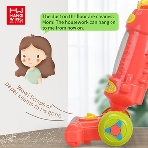 <span class=keywords><strong>Aspirateur</strong></span> électrique en plastique pour enfants, <span class=keywords><strong>jouet</strong></span> d'intérieur, outil de nettoyage de la maison avec lumières et musique, nouveauté 2023 - Product Image 5