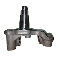 AZ9100414054 Ensemble de rotule de direction OEM gauche avec écrou de blocage, compatible avec les pièces de rechange de châssis de camions lourds de la série SINOTRUK HOWO
