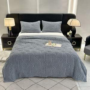 <span class=keywords><strong>Coperta</strong></span> in Velluto Taffy di Lusso a Strato Singolo Arrotolabile, Utilizzabile come Copridivano e <span class=keywords><strong>Coperta</strong></span> per Pisolino - Product Image 3