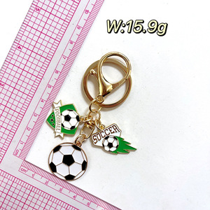Gantungan Kunci Koin Ringan Bahan Zinc Alloy Bergaya Kartun Vintage Souvenir Sepak Bola AS-Kanada-Meksiko 2026 Grosir - Product Image 6