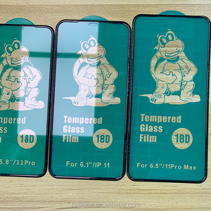 ฟิล์มกระจกนิรภัยแบบใสเต็มจอ รุ่น Factory Sales 18D Airbag HD สำหรับ iPhone Samsung Infinix <span class=keywords><strong>Tecno</strong></span> Xiaomi Huawei - Product Image 3