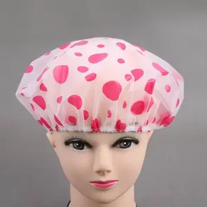 방수 샤워 모자 두꺼운 성인 숙녀 샴푸 모자 맞춤형 여성 목욕 샤워 모자