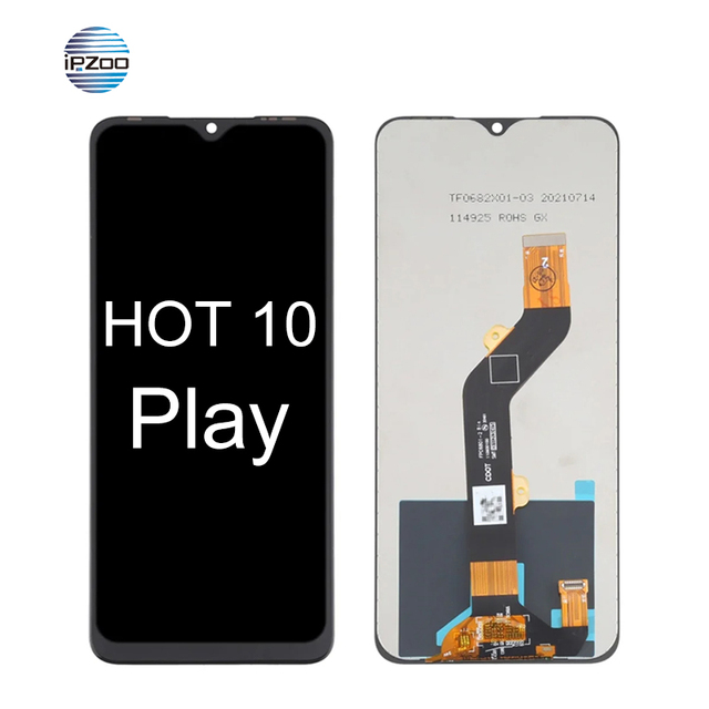 Mobile Phone LCDs for Infinix Hot 10 Play X688 Lcd Screen Replacement for Infinix Hot 10 Play Display Lcd Touch Screen Wholesale