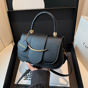 Sac bandoulière décontracté rétro de haute qualité, grande capacité, style minimaliste, couleur unie, nouvelle collection <span class=keywords><strong>Printemps</strong></span>/Été 2026, fermeture éclair simple - Product Image 4