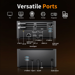 GAMING <b>Computer</b> Core I9 10880H 9880H Win10 Pro DDR4 M.2 NVME SSD Dual BAND AC WIFI 4K MINI PC Gamer S210 Gaming Desktop <b>Computer</b> - Product Image 4