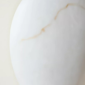 Luz de techo LED creativa en forma de huevo, diseño minimalista para dormitorio, pasillo, y Villa Hotel, fuente de alimentación de CA con Base metálica - Product Image 6