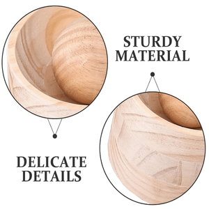 Prensa Manual de Madera para Masa de Empanadas y Dumplings con Herramienta de Grabado - Product Image 2