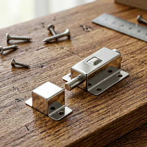 Stainless Steel <b>Push</b> to <b>Open</b> Catch - Product Image 2