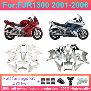 Nouveau kit de carénage complet pour moto ABS compatible avec FJR 1300 2007 2009 2010 2011 2012, carénages en plastique, kits de carrosserie FJR 1300 - Product Image 1