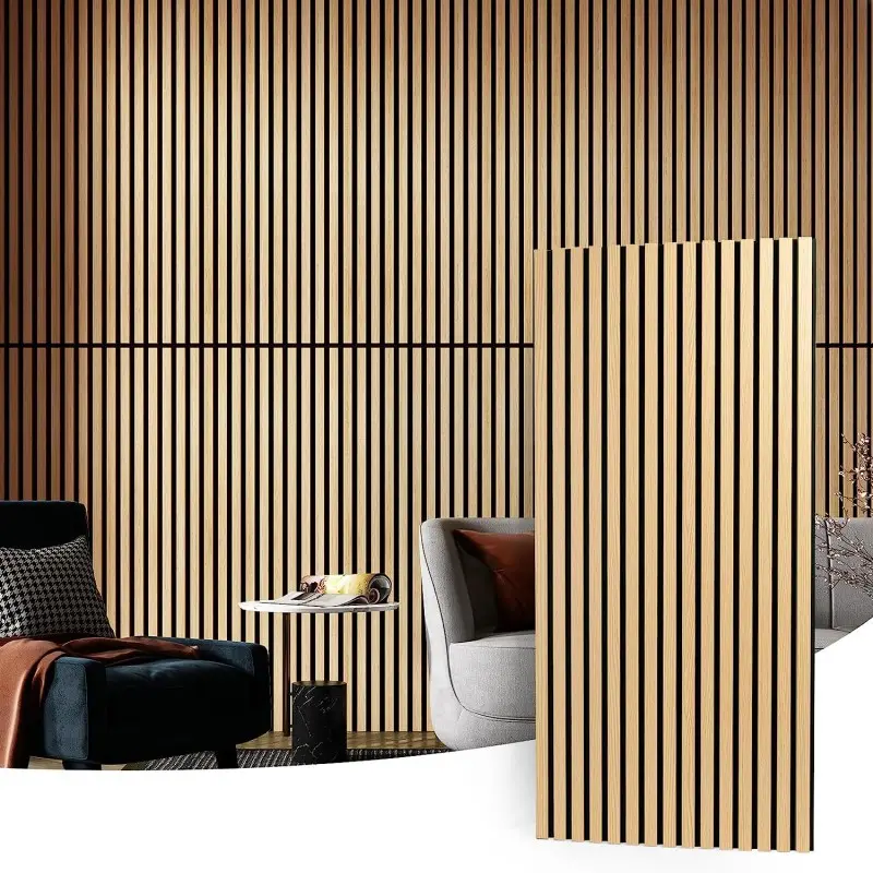 FEYT China Manufacture Studio Sound Absorbing Board Slat Acoustic Panels Wall Boards