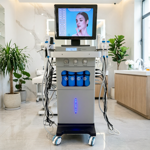 Appareil de beauté avancé 18 en 1 pour l'exfoliation de la peau, le soin du visage, l'infusion d'oxygène, le nettoyage en profondeur et l'hydratation à domicile - Product Image 1