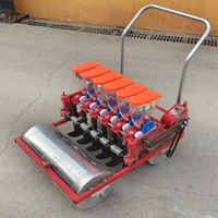Semoir manuel de précision à cinq éléments et transplanteur d'herbes gratuites Machine à semis de légumes verts avec composants du noyau du moteur