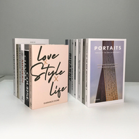 Livres factices écologiques faits à la main KP Wholesale avec pelliculage mat pour la décoration intérieure et le rangement