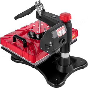 OEM and ODM Red 8 in 1 Heat <b>Press</b> Machine 360 Degree 12x15 Swing Away Design - Product Image 3