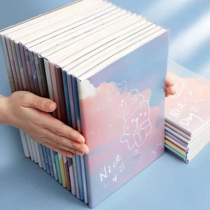 Carnet de notes A5 B5 avec couverture en plastique, cahiers scolaires imperméables, fournitures de bureau pour étudiants, papeterie - Product Image 1