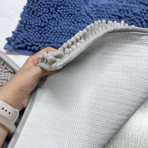 Tapis de porte en chenille à séchage rapide, absorbant, antidérapant, lavable, absorbe l'humidité et la saleté, tapis pour animaux de compagnie, tapis de porte pour chien pour pattes boueuses - Product Image 5