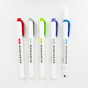 Marcador Fluorescente de Doble Punta, 5 Colores, Precio de Fábrica, Multiusos, para Notas y Libros - Product Image 2
