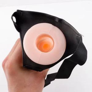 Hollow Strap on Dildo for Men Women Artificial <b>Penis</b> Realistic Cock Extension Sex <b>Toys</b> Strapon Harness <b>Belt</b> Wearable Dildo - Product Image 3