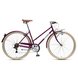 TXED Vélo classique de haute qualité 700C Vélo <span class=keywords><strong>Femme</strong></span> Homme Vélo de ville pour adulte Néerlandais <span class=keywords><strong>Style</strong></span> ancien Vélo rétro Vélo de ville à 7 vitesses - Product Image 2
