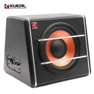 Yüksek güç mega bas 10 inç aktif bas hoparlörü 90W araba ses anfisi subwoofer