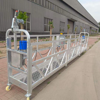 Plateforme de travail suspendue pliable en corde, échelle d'accès, gondole élévatrice électrique légère – Prix pour le Pakistan