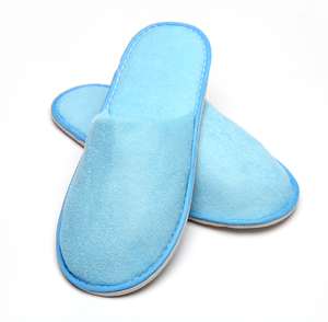 Lujo desechable personalizado Waffle blanco de moda cómodo duradero Hotel Spa aerolínea invitado zapatillas - Product Image 6