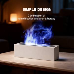 Diffuseur d'arômes électrique pour la maison avec simulation de flamme bleue - Product Image 2