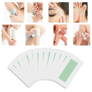 40 pièces de bande de <span class=keywords><strong>cire</strong></span> <span class=keywords><strong>froide</strong></span> non tissée pour épilation, épilateur, épilation à la <span class=keywords><strong>cire</strong></span> - Product Image 5